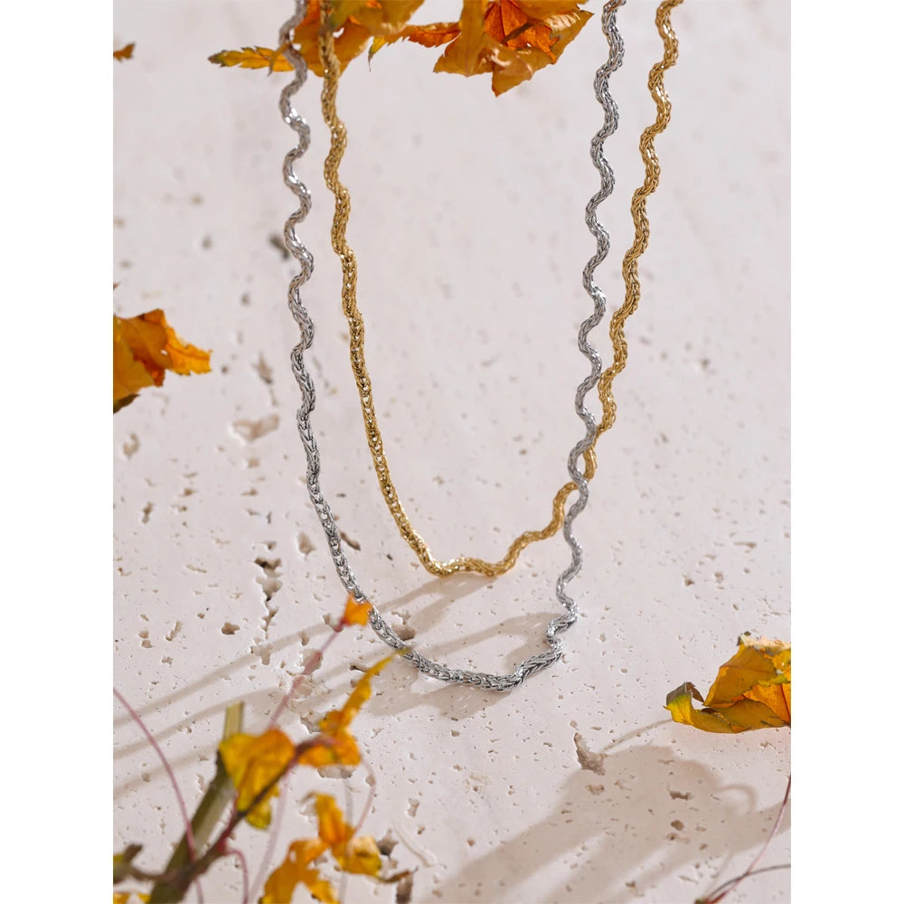 Wave Chain Necklace