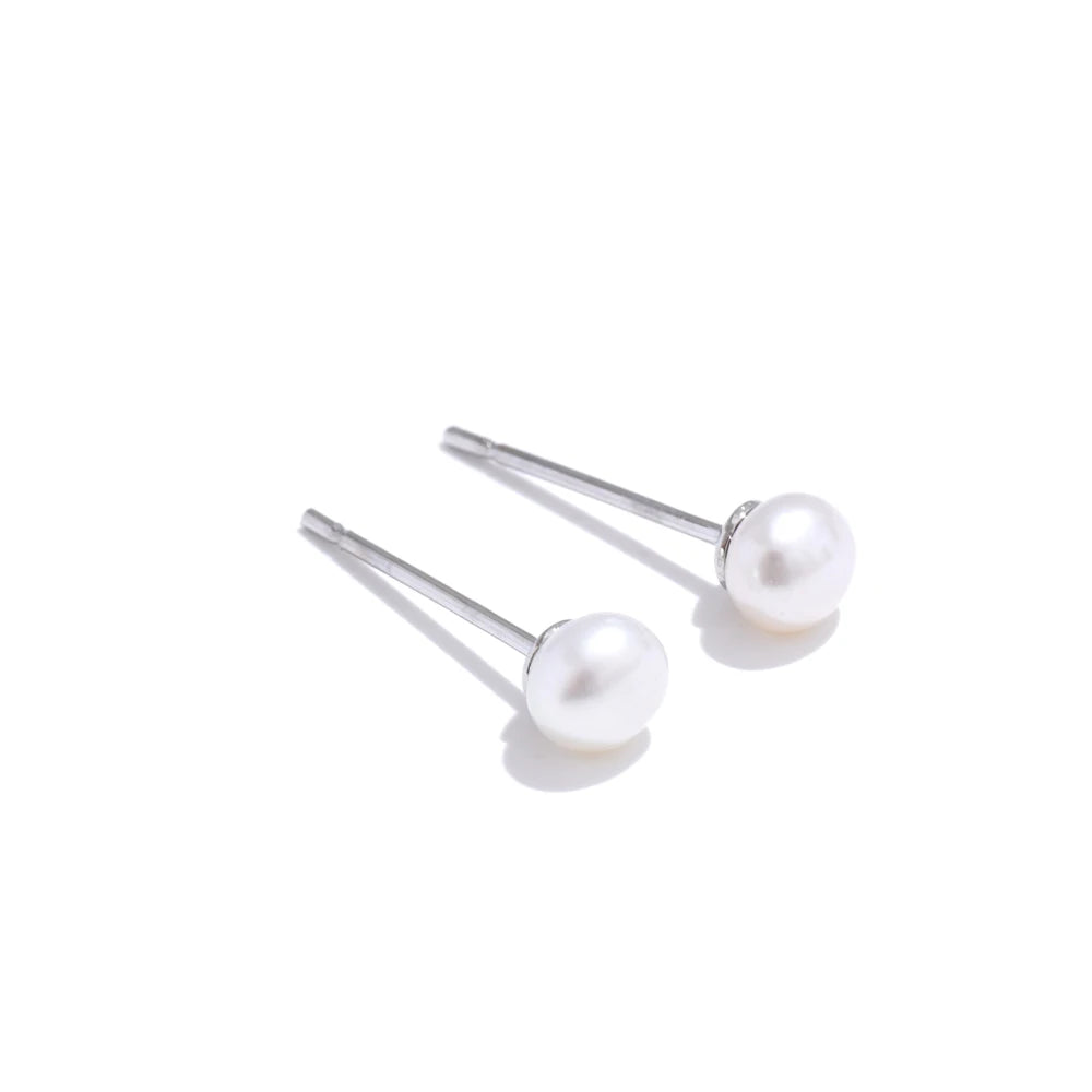Freshwater Pearl Stud Earrings