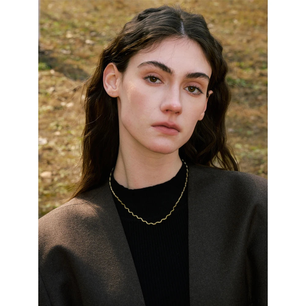 Wave Chain Necklace